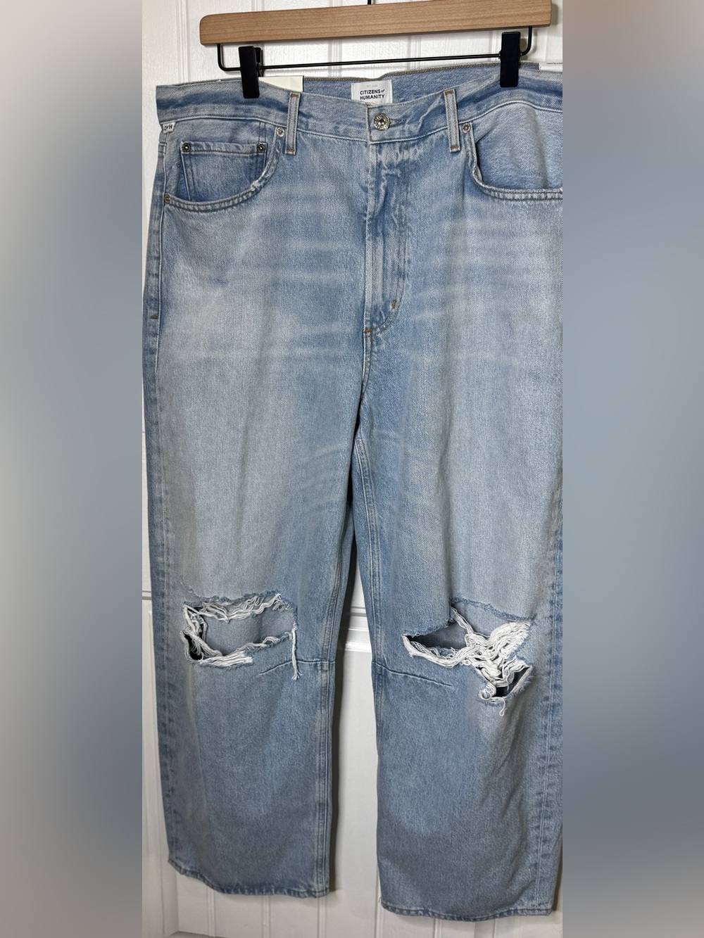 Citizens of Humanity Miro Relaxed Wide Leg Jeans in Damaris HTF Size 33 NWT $260 - Picture 5 of 16
